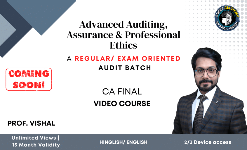 CA Final audit Regular EO batch